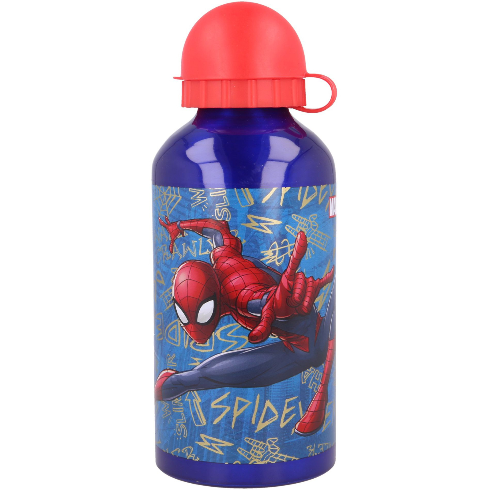 Поильник-непроливайка Stor Marvel - Spiderman Graffiti, Aluminium Bottle 500 ml (Stor-37939) изображение 3