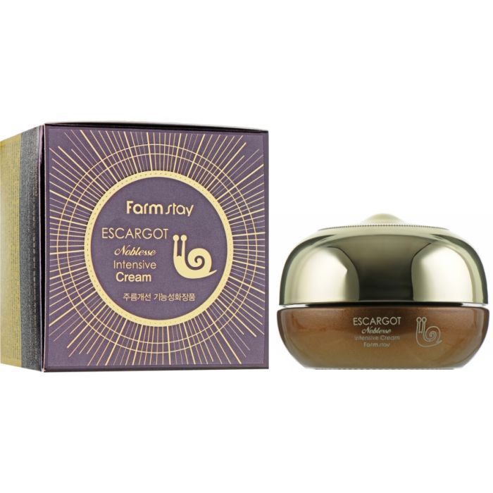 Крем для шкіри навколо очей FarmStay Escargot Noblesse Intensive Eye Cream З екстрактом королівського равлика 50 мл (8809317289281) зображення 2
