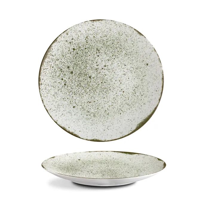 Тарелка G.Benedikt Isabelle Rustic кругла 27 см Olive (ISC2127-K0025)