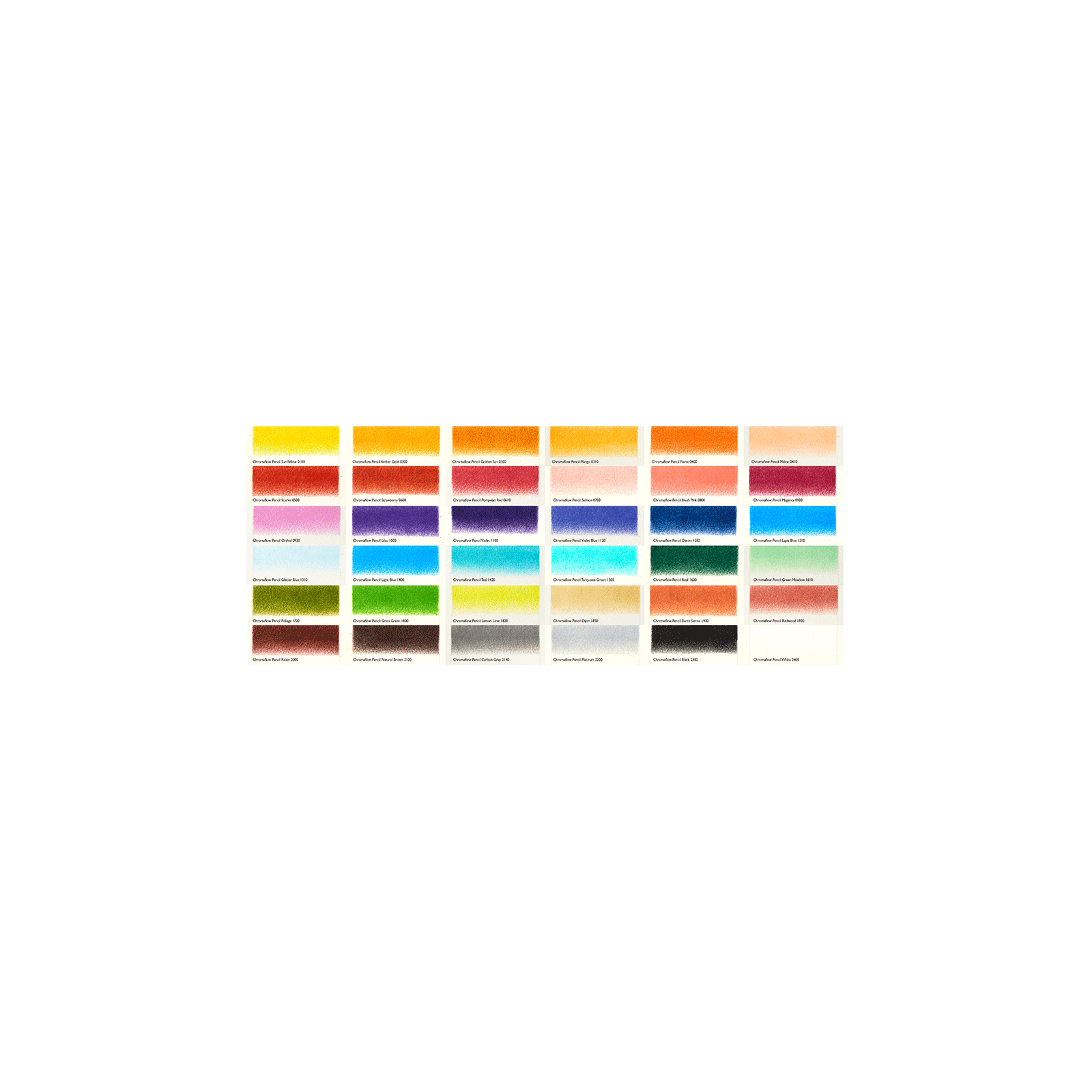 Карандаши цветные Derwent Chromaflow 36 цв. в металлическом пенале (5028252627498) изображение 5