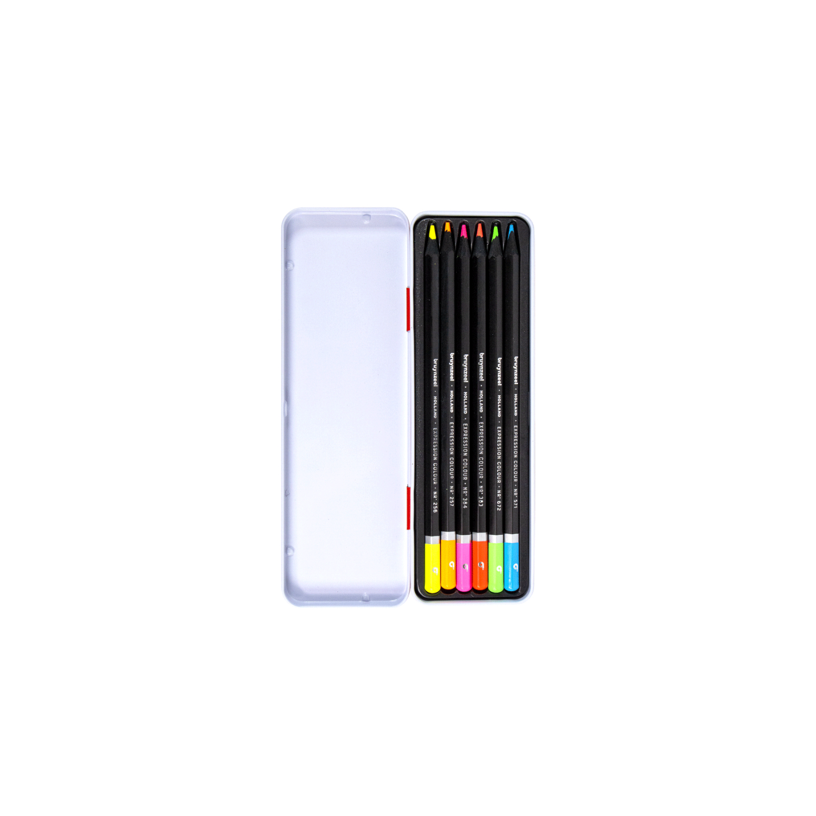Олівці кольорові Bruynzeel EXPRESSION NEON, 6 кольорів (8712079468408) зображення 3