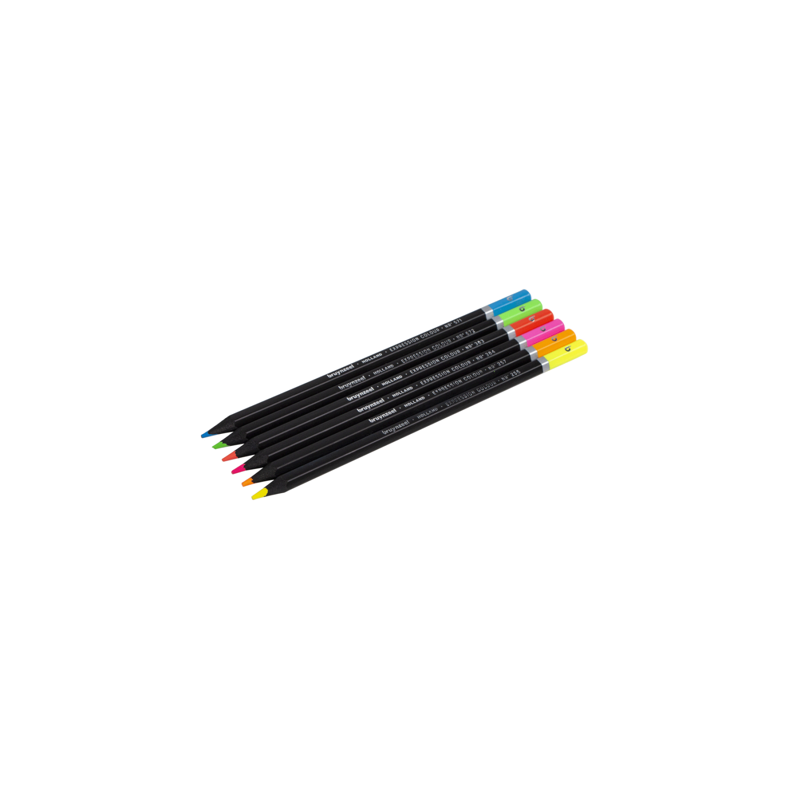 Карандаши цветные Bruynzeel EXPRESSION NEON, 6 цветов (8712079468408) изображение 8