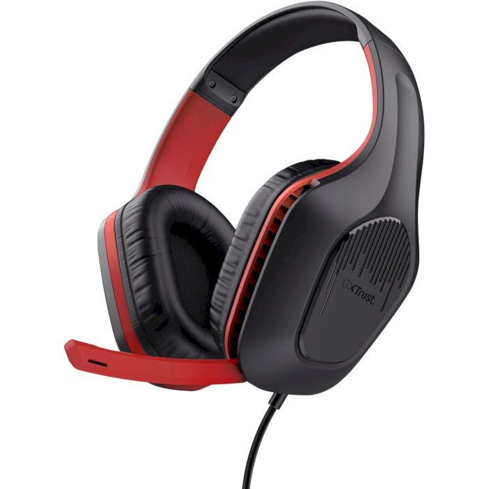 Наушники Trust GXT 415S Zirox 3.5мм Red (24995)