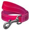 Поводок для собак WAUDOG Nylon Mono, светоотражающий S розовый (52177) изображение 2