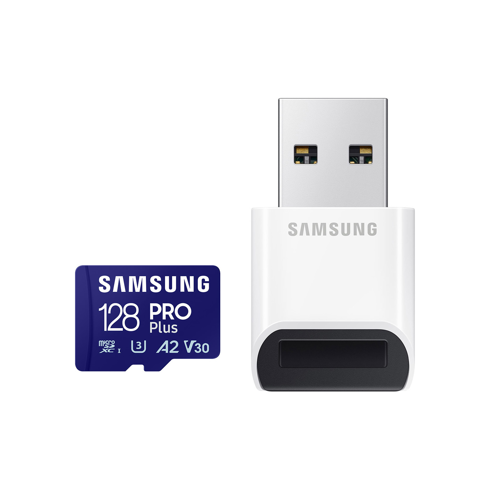 Карта пам'яті Samsung 128GB microSDXC calss 10 UHS-I V30 Pro Plus (MB-MD128KB/WW)