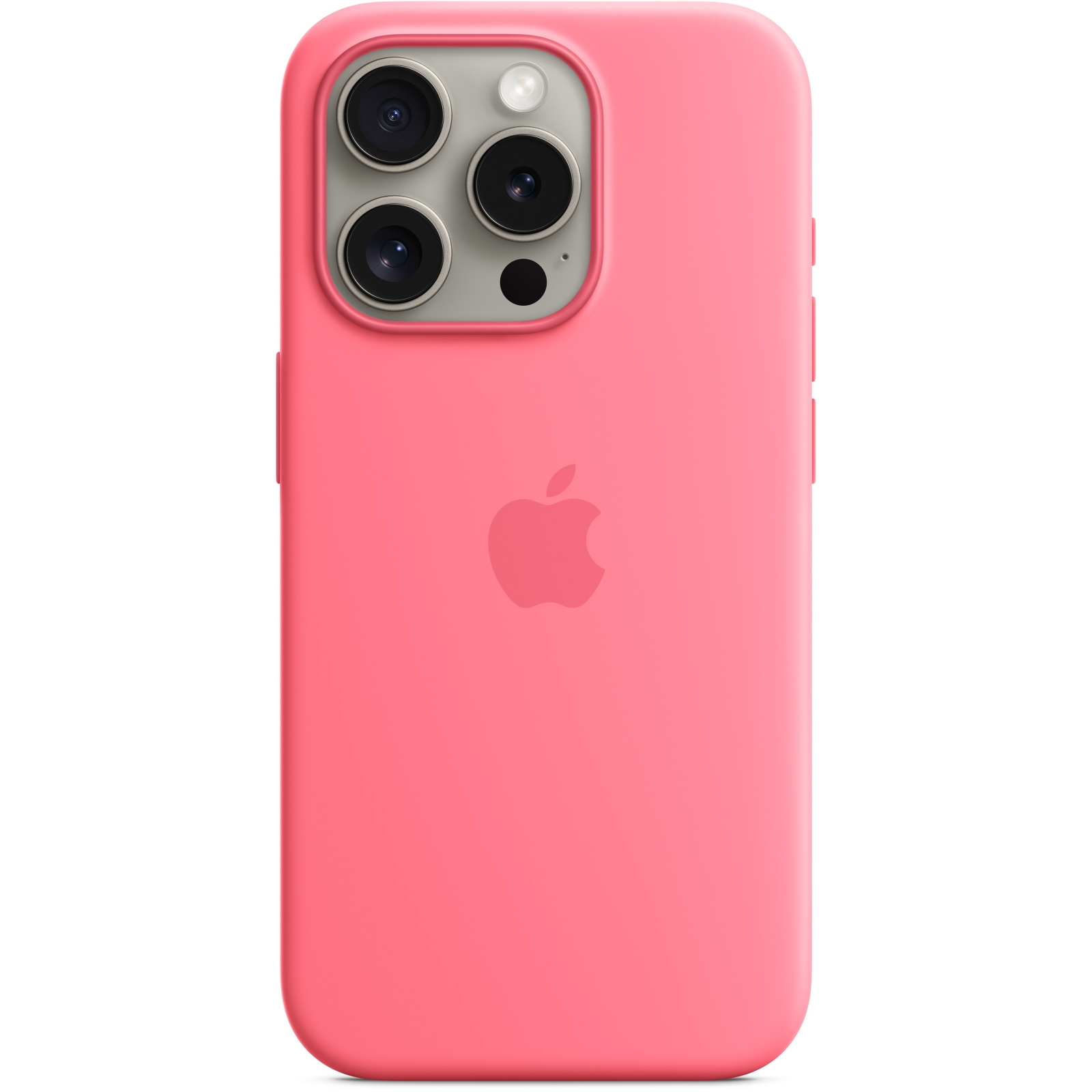 Чехол для мобильного телефона Apple iPhone 15 Pro Silicone Case with MagSafe - Pink,Model A3125 (MWNJ3ZM/A) изображение 3