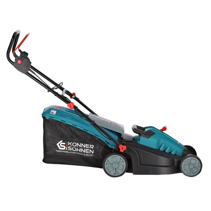 Газонокосилка Konner&Sohnen KS 38LM-BL 1400Вт 38см 25-65мм 230-240В 50л 3000об/хв (KS38LM-BL) изображение 4