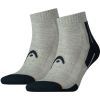 Носки Head Qperformance Quarter 741018001-650 2 пари Сірий/Синій 35-38 (8718824326856)