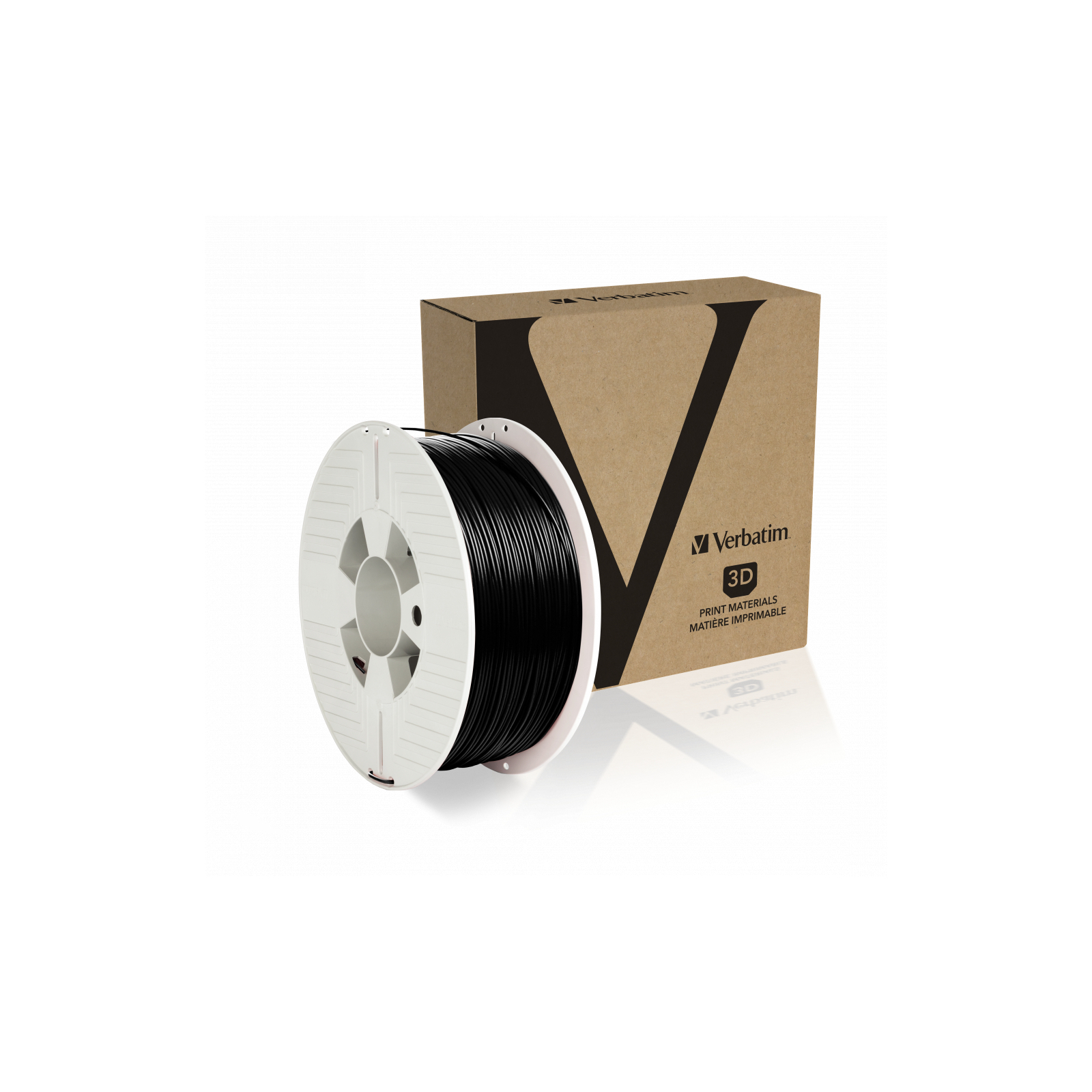 Пластик для 3D-принтера Verbatim ABS 1.75мм black 1kg (55026) изображение 2