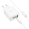 Зарядное устройство HOCO C126A Pure White (6931474798732) изображение 2