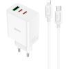 Зарядное устройство HOCO C126A Pure White (6931474798732)