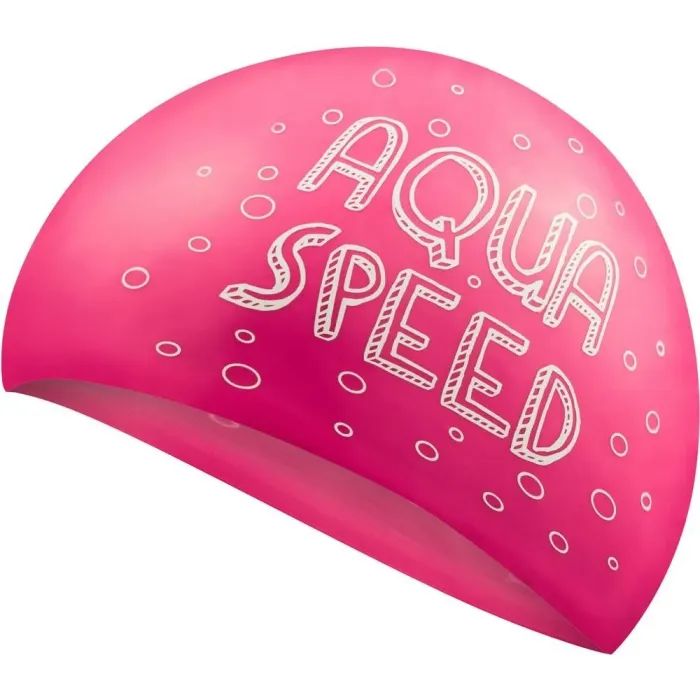 Шапка для плавания Aqua Speed Kiddie 142-Shark 1783 синій Діт OSFM (5908217617835) изображение 2