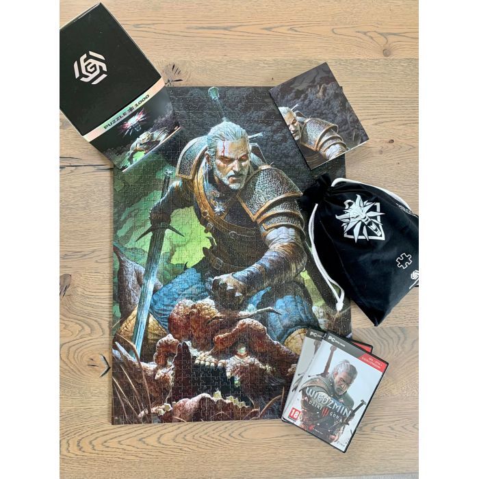 Пазл GoodLoot Witcher: Dark World 1000 элементов (5908305240464) изображение 5