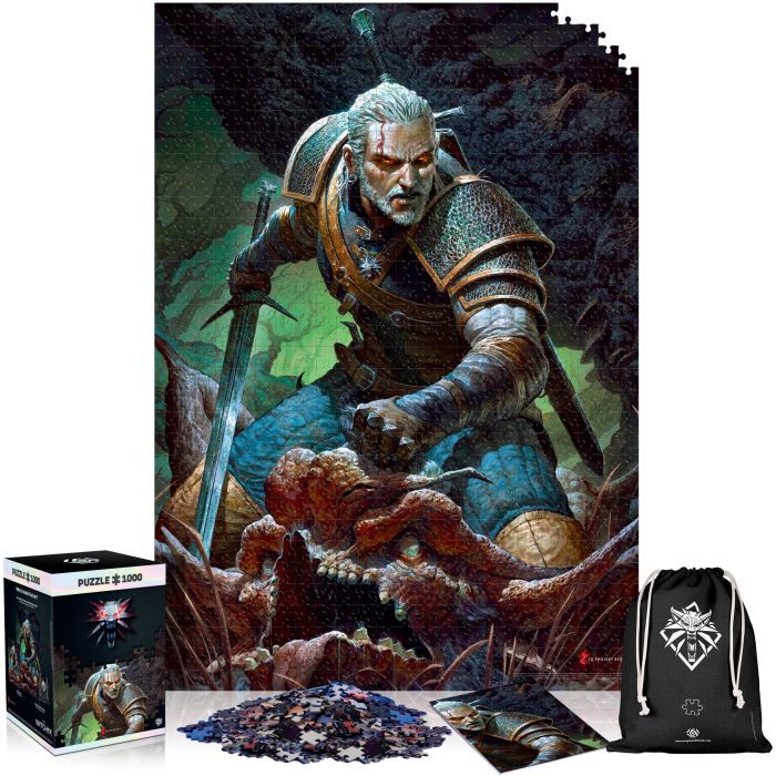 Пазл GoodLoot Witcher: Dark World 1000 элементов (5908305240464) изображение 8