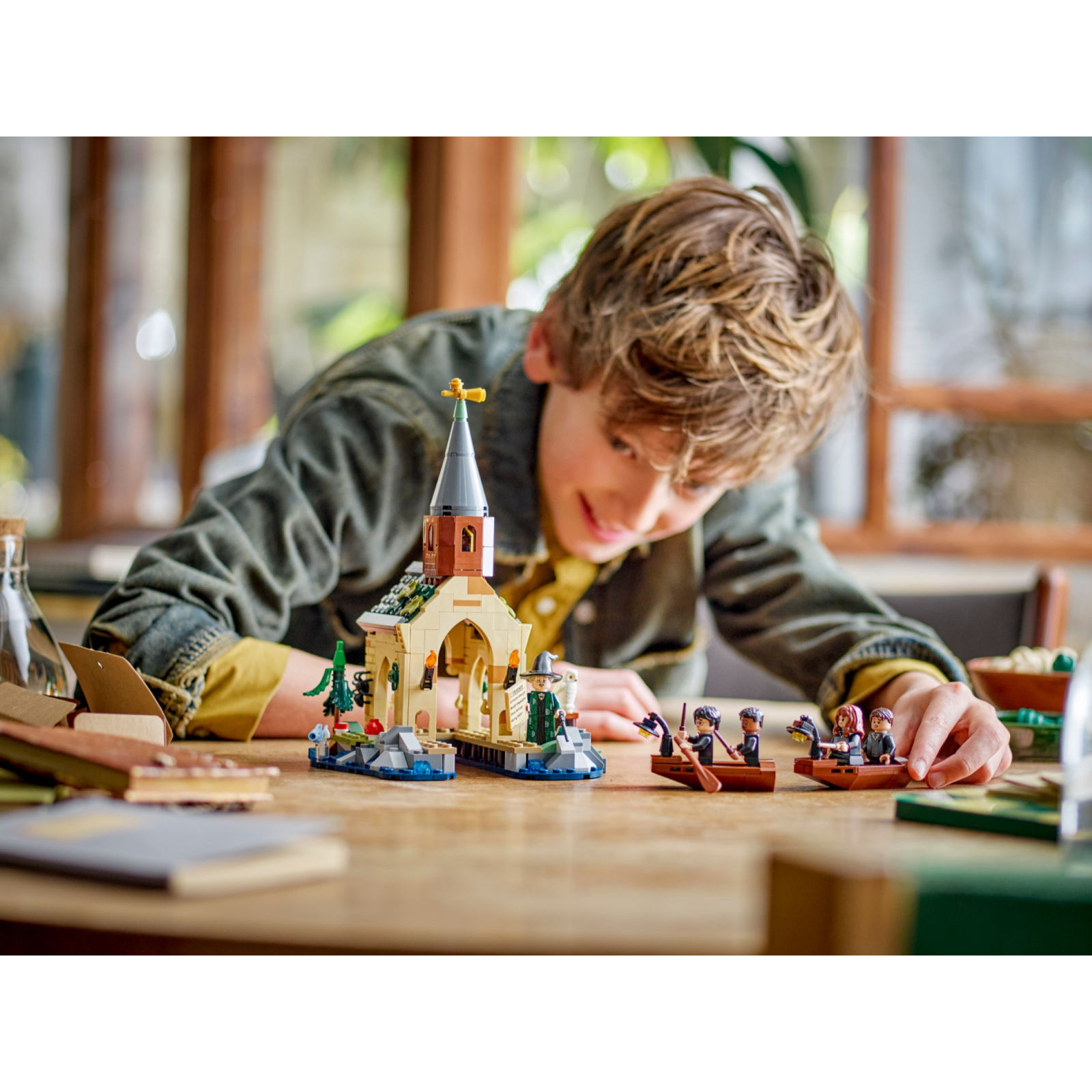 Конструктор LEGO Harry Potter Замок Гоґвортс. Човновий елінг 350 деталей (76426) зображення 11