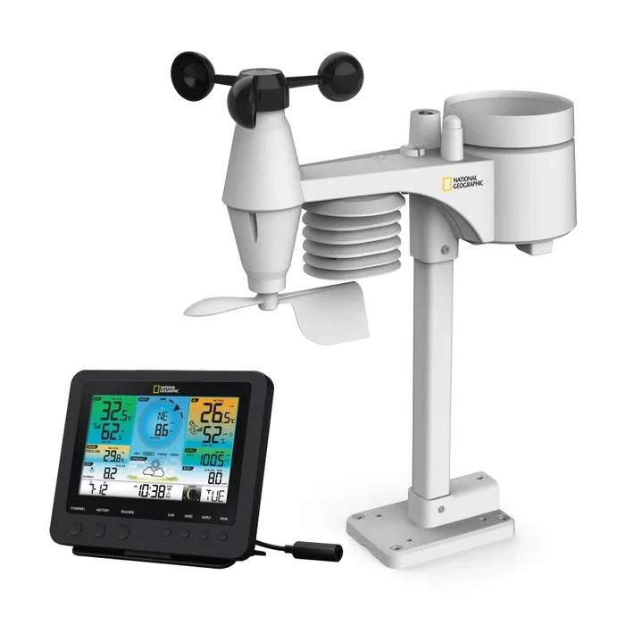 Метеостанція National Geographic WIFI Colour Weather Center 7-in-1 Sensor (9080600) (930585)