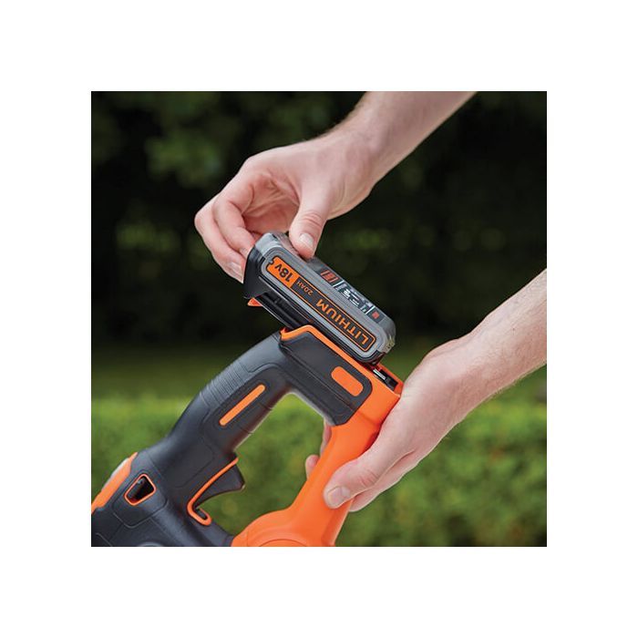 Кущоріз Black&Decker 18 В, 2Ah, ніж 50 см (GTC18502PC) зображення 6