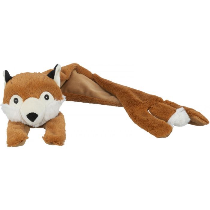 Игрушка для собак Trixie Лиса со звуком и шелестом фольги 50 см оранжевая (4011905348230)