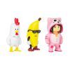 Фигурка Stumble Guys набор коллекционных - Цыпленок, Банан, Мяумер (SG2020-6) изображение 3