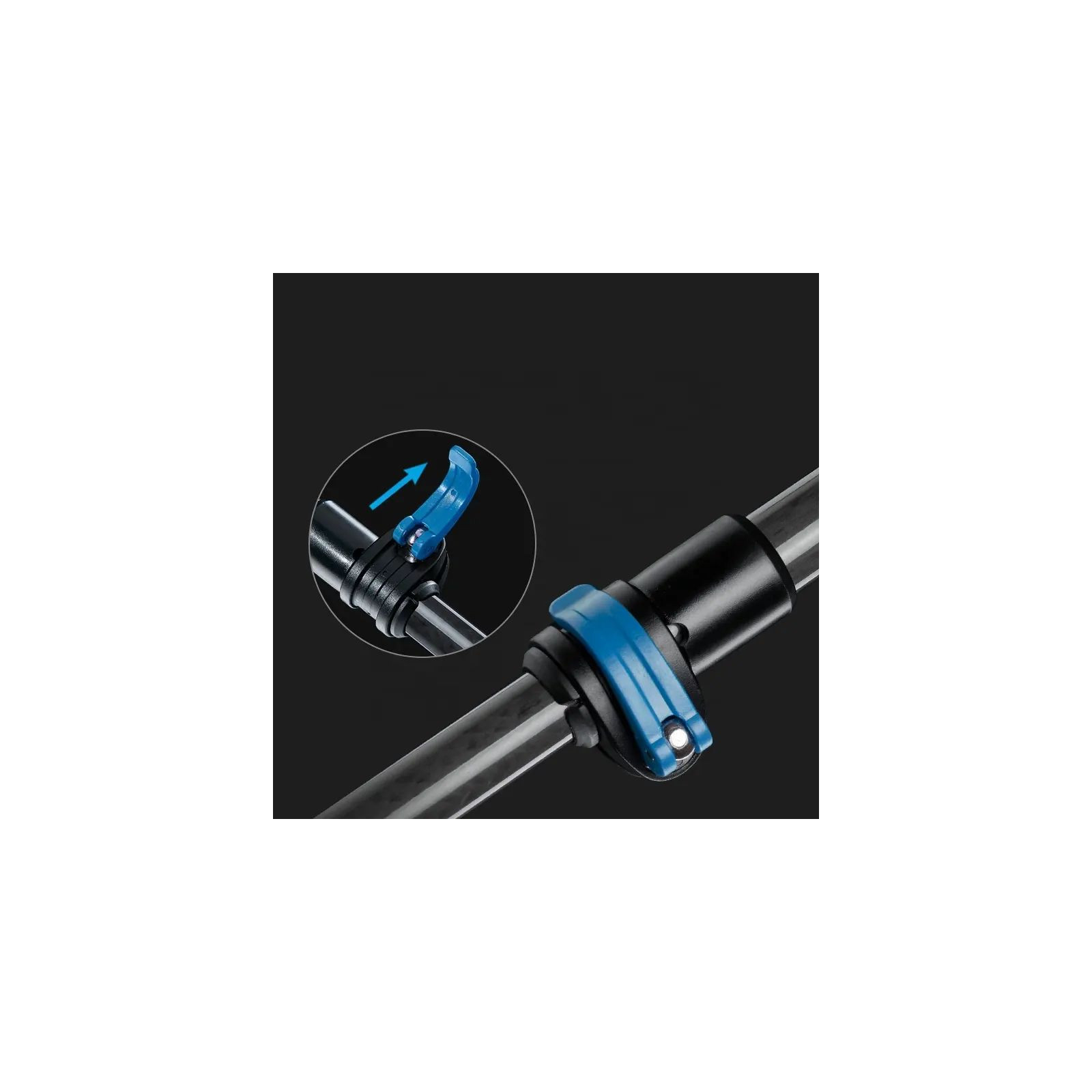 Треккинговые палки Naturehike ST07 NH18D010-Z 115-135 см блакитна 1 шт (6927595748510) изображение 2