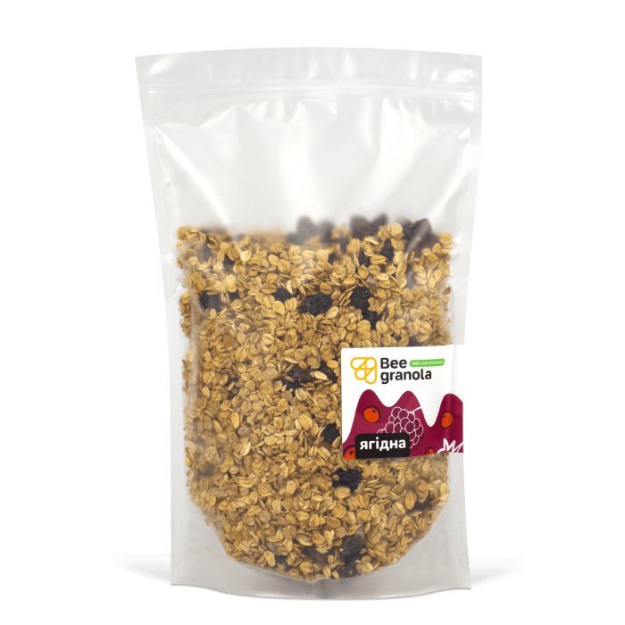 Гранола Bee Granola Ягодно 500 г (4820228430313)