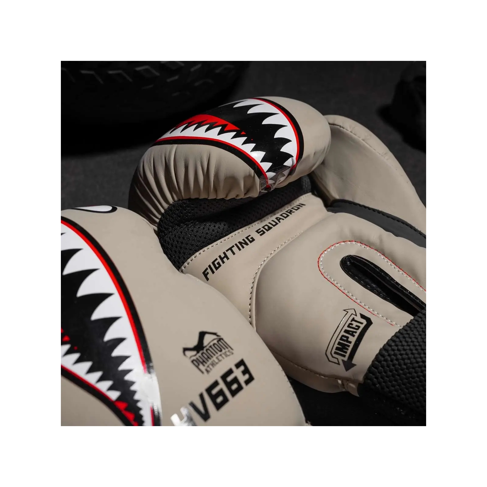 Боксерские перчатки Phantom Fight Squad Sand 14 унцій (PHBG2407-14) изображение 9