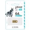 USB флеш накопичувач Wibrand 64GB lynx Gold USB 2.0 (WI2.0/LY64M2G) зображення 2