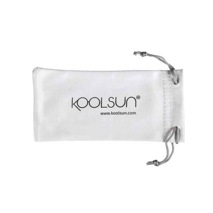 Дитячі сонцезахисні окуляри Koolsun Flex, біло-бірюзові 0+ (KS-FLWA000) зображення 4