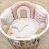 Детский постельный набор Ingvart Радуга пудровая в кроватку Smart Bed (42300) изображение 4