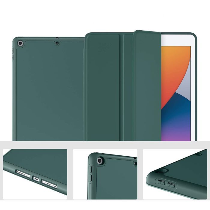 Чохол до планшета BeCover Tri Fold Soft TPU Silicone Apple iPad Air 4 10.9 2020/2021 Gray (706872) (706872) зображення 4