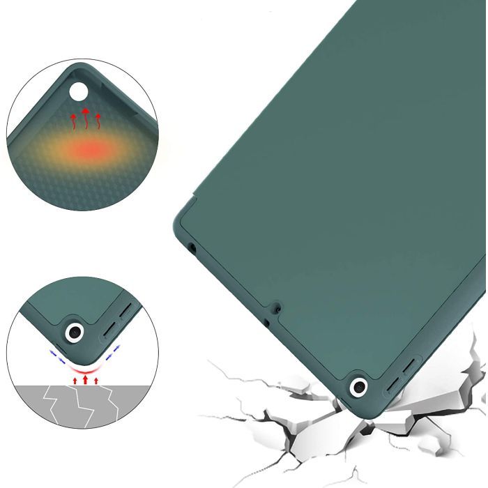 Чохол до планшета BeCover Tri Fold Soft TPU Silicone Apple iPad Air 4 10.9 2020/2021 Gray (706872) (706872) зображення 5