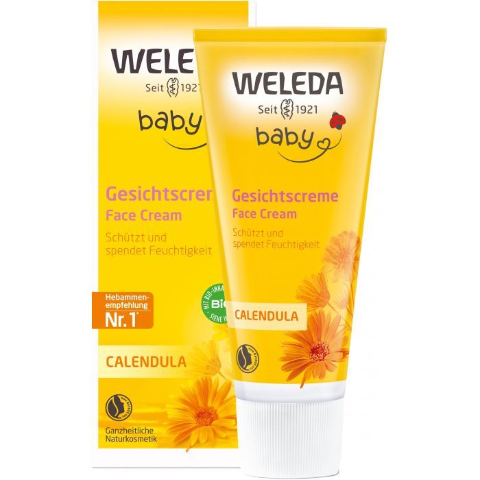 Детский крем Weleda Календула Для лица 50 мл (4001638523158) изображение 4