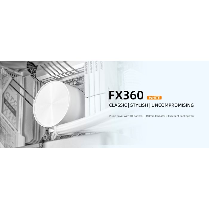 Система рідинного охолодження ID-Cooling FX360 White зображення 8