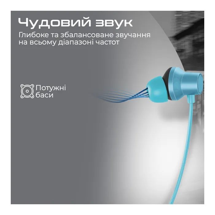 Наушники Promate ANC Velcon Blue (velcon.blue) изображение 5