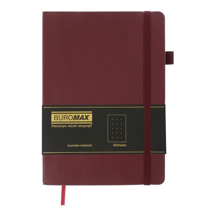 Книга записная Buromax BRIEF А5 96 листов точка, черный (BM.295305-01) изображение 2