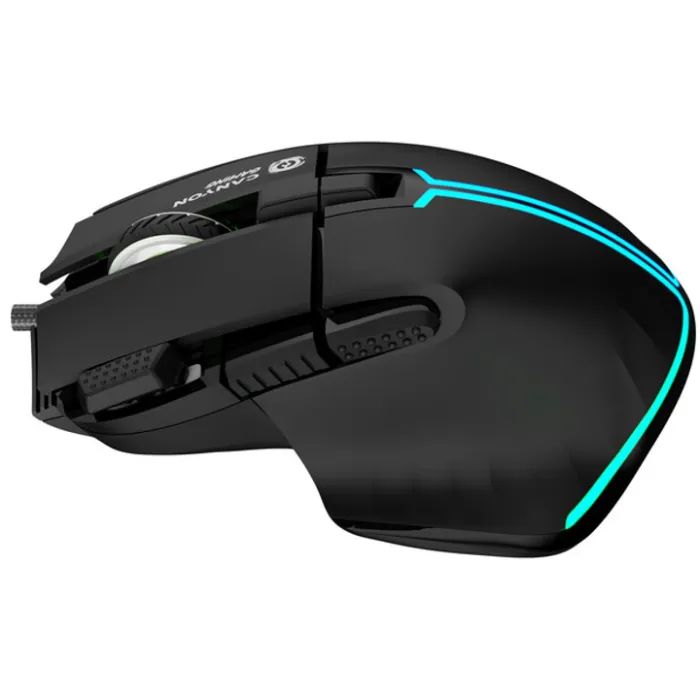 Мишка Canyon Fortnax GM-636 RGB USB Black (CND-SGM636B) зображення 3
