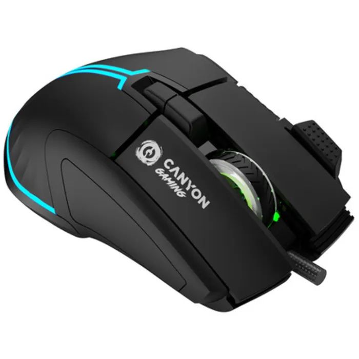 Мишка Canyon Fortnax GM-636 RGB USB Black (CND-SGM636B) зображення 5