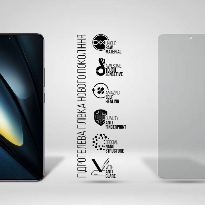 Пленка защитная Armorstandart Matte Xiaomi Poco F6 Pro (ARM73479) изображение 2