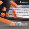 Клавиатура GamePro MK130R Hot-Swap Red Swich RGB USB UA Black (MK130R) изображение 5