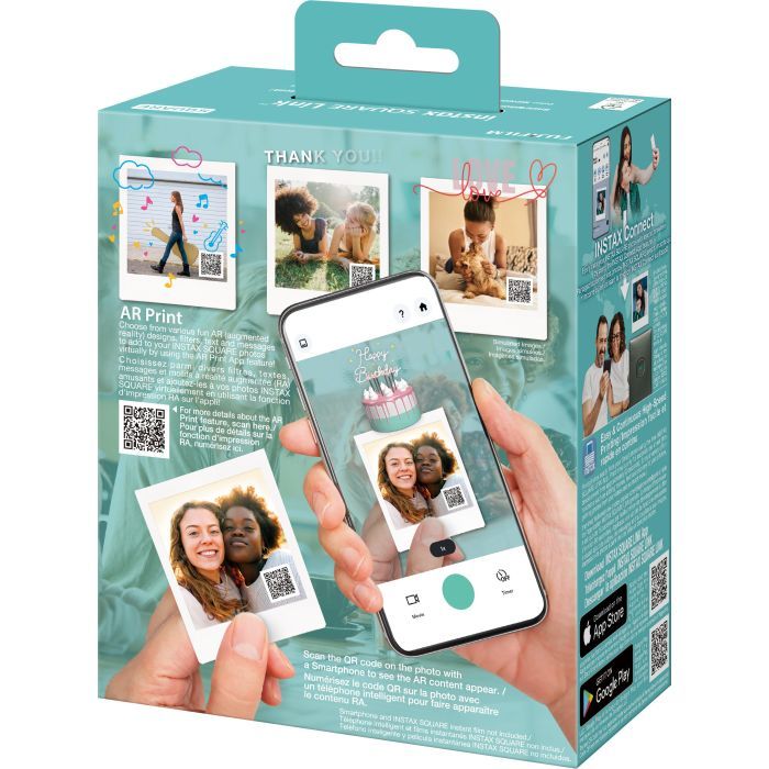 Сублимационный принтер Fujifilm INSTAX SQ Link Green (16785482) изображение 8