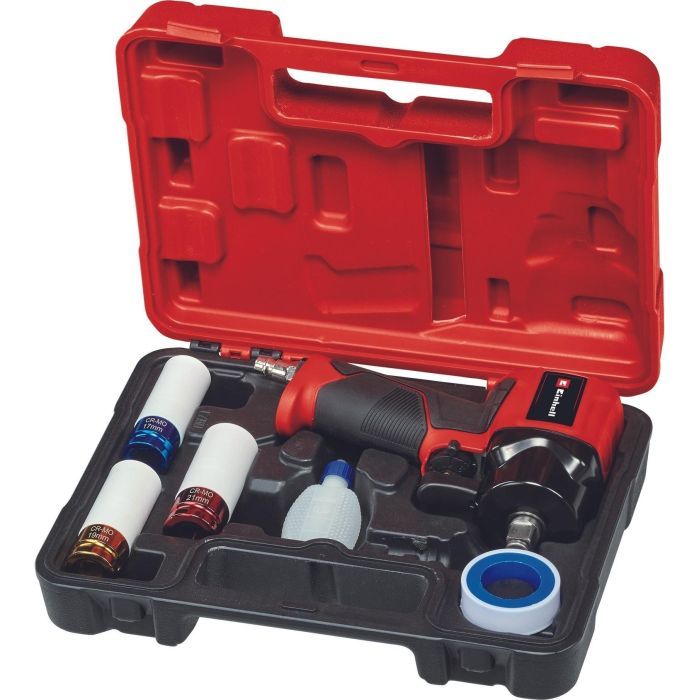 Гайковерт Einhell TC-PW 610 Compact, 610Нм, 6.3бар, 142л/хв, М14, кейс (4138965) зображення 3