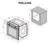 Духовой шкаф Perfelli PERLA 6M6 BIANCO изображение 12