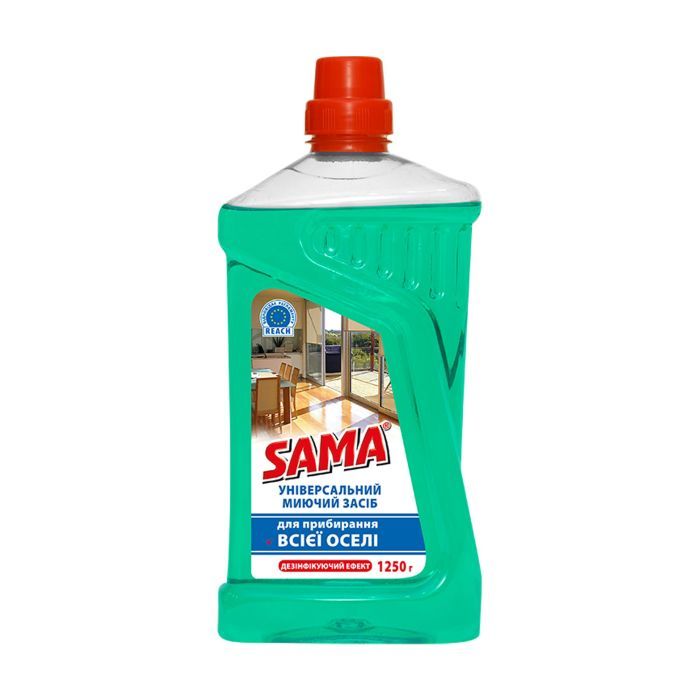 Средство для мытья пола Sama Для всего дома 1250 г (4820270631027)