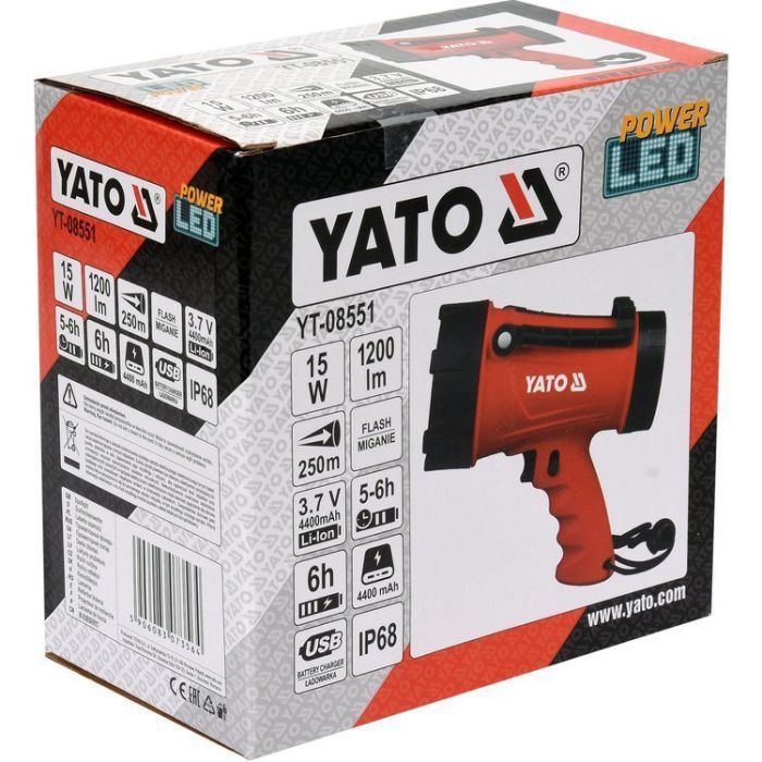 Ліхтар Yato YT-08551 зображення 7