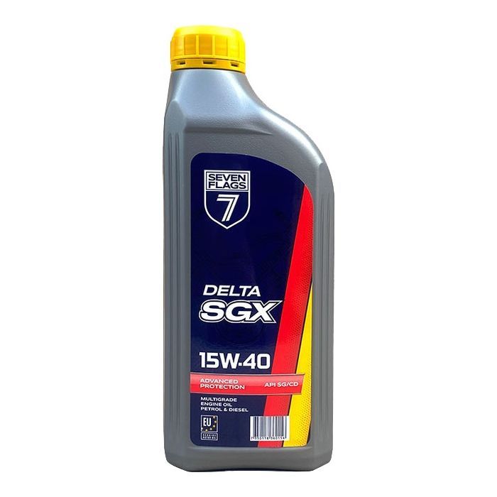 Моторное масло 7FLAGS Delta SGX 15W-40 0,85л