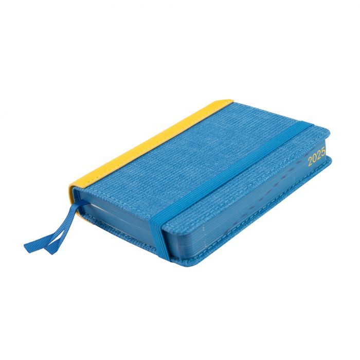 Тижневик Leo planner датований 2025 Ukraine А6 синьо-жовтий 352 сторінки (252555) зображення 10