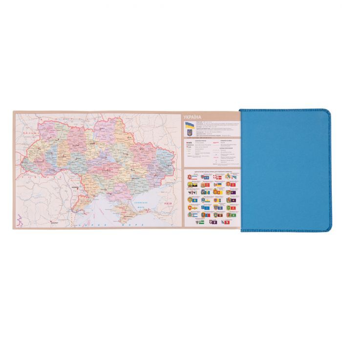 Тижневик Leo planner датований 2025 Ukraine А6 синьо-жовтий 352 сторінки (252555) зображення 7