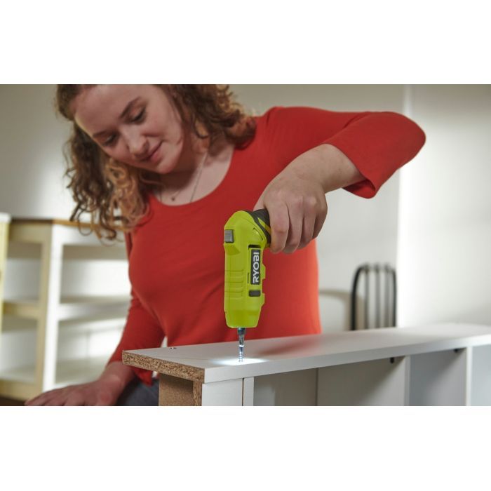 Викрутка акумуляторна Ryobi RSDP4-120G 4В, USB, Lithium, 1х2Ah, 5Нм, 200об/хв, поворотна ручка (5133005958) зображення 3