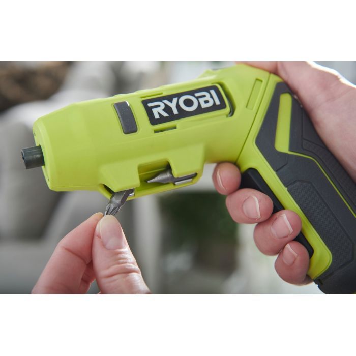 Викрутка акумуляторна Ryobi RSDP4-120G 4В, USB, Lithium, 1х2Ah, 5Нм, 200об/хв, поворотна ручка (5133005958) зображення 9