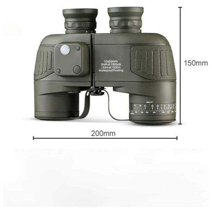 Бинокль Optima Floating Wateproof з далекомірною сіткою 10х50 (OPT-BIN10-50) изображение 7